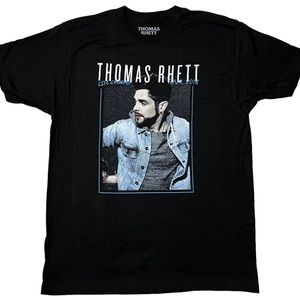NWOT Thomas Rhett Life Changes Tour 2018 Graphic T-Shirt Black Unisex L, 2XL